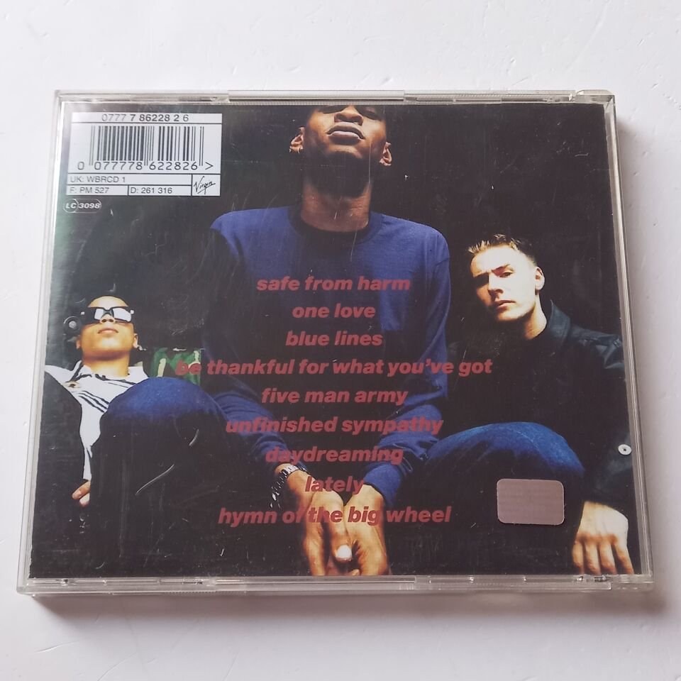 MASSIVE ATTACK – BLUE LINES (1991) - CD REISSUE 2.EL