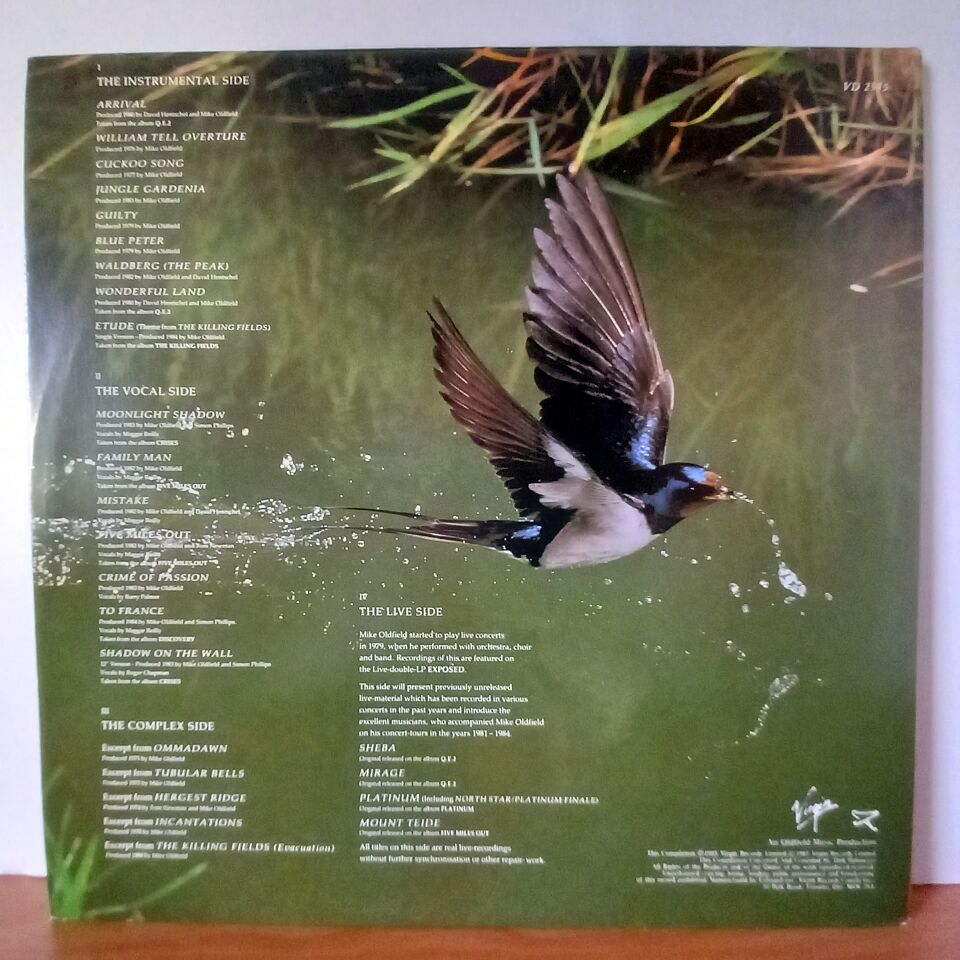 MIKE OLDFIELD – THE COMPLETE MIKE OLDFIELD (1985) - 2LP 2.EL PLAK