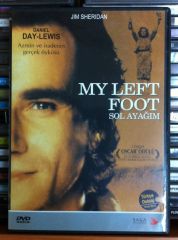 MY LEFT FOOT - SOL AYAĞIM - DANIEL DAY-LEWIS - JIM SHERIDAN - DVD 2.EL (CHRISTY BROWN)