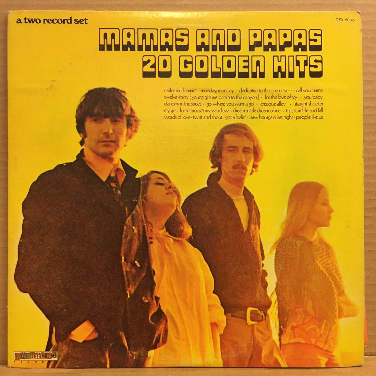 THE MAMAS & THE PAPAS - 20 GOLDEN HITS 2.EL 2PLAK