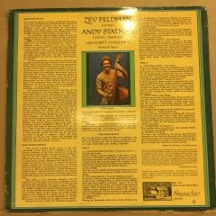 ZEV FELDMAN & ANDY STATMAN - JEWISH KLEZMER MUSIC (1979) 2.EL PLAK