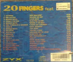 20 FINGERS KARIŞIK 90LAR DISCO DANCE CD 2.EL