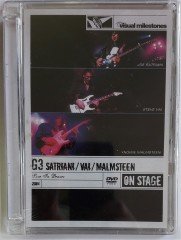 G3 - LIVE IN DENVER (2004) - JOE SATRIANI, STEVE VAI, YNGWIE MALMSTEEN - DVD SIFIR