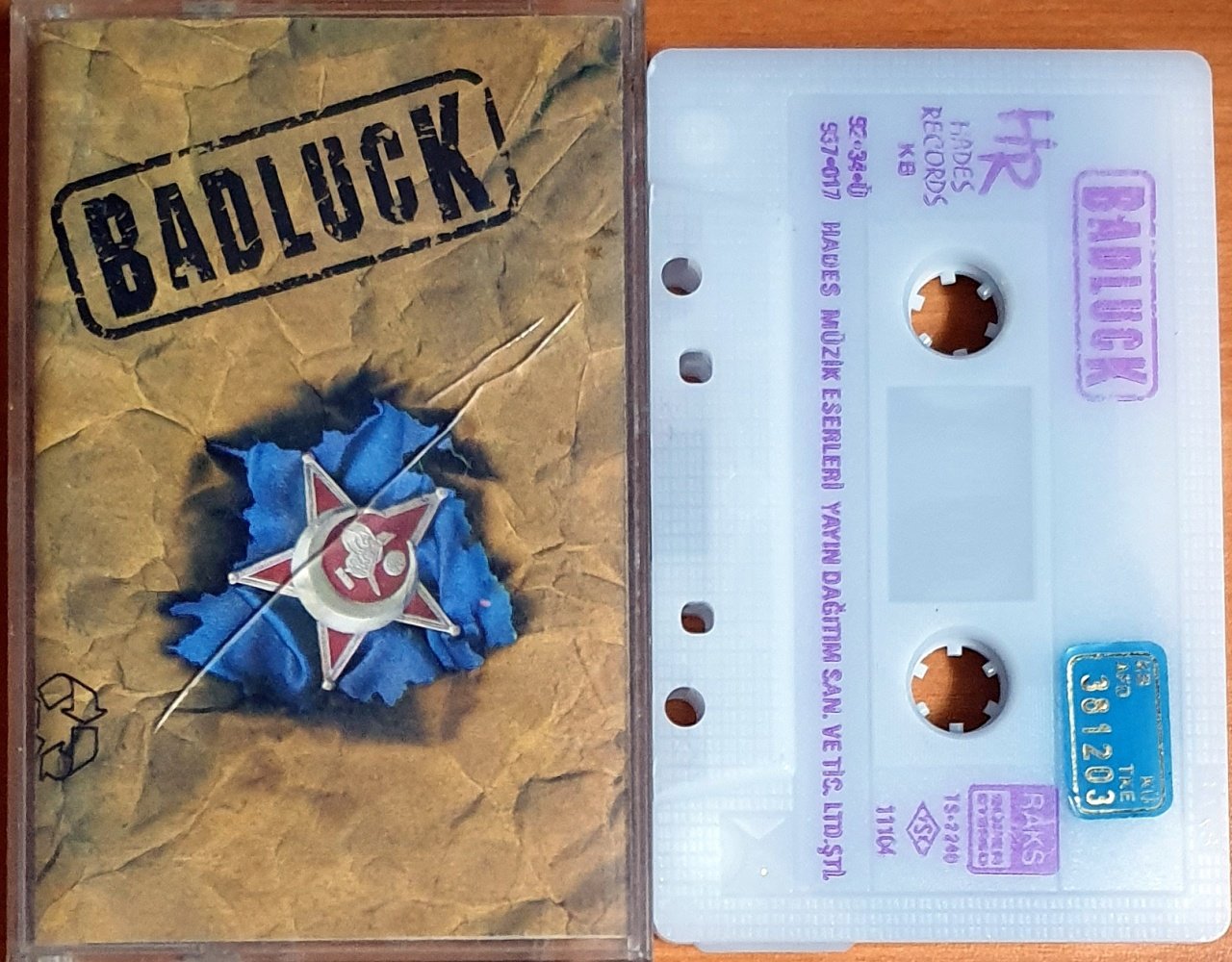BADLUCK - BADLUCK (1992) - KASET HADES 2.EL