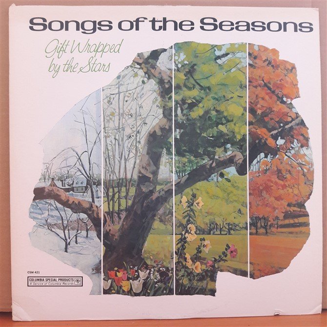 SONGS OF THE SEASONS GIFT WRAPPED BY THE STARS, DORIS DAY, TONY BENNETT, PERCY FAITH... - LP 2.EL PLAK