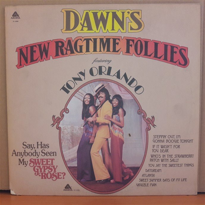 DAWN'S NEW RAGTIME FOLLIES FEATURING TONY ORLANDO (1973) - LP 2.EL PLAK