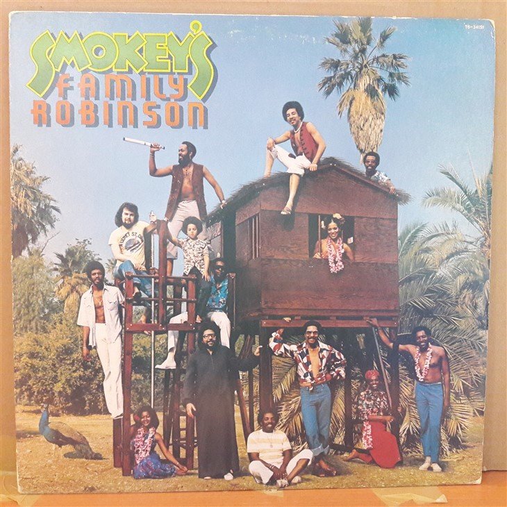 SMOKEY ROBINSON - SMOKEY'S FAMILY ROBINSON (1976) - LP 2.EL PLAK