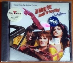 TO WONG FOO, THANKS FOR EVERYTHING SOUNDTRACK / SALT-N-PEPA, CHAKA KAHN, TOM JONES, CYNDI LAUPER, PATTI LABELLE (1995) - CD SIFIR