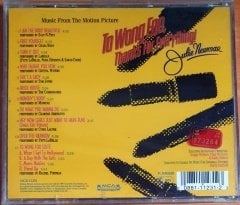 TO WONG FOO, THANKS FOR EVERYTHING SOUNDTRACK / SALT-N-PEPA, CHAKA KAHN, TOM JONES, CYNDI LAUPER, PATTI LABELLE (1995) - CD SIFIR