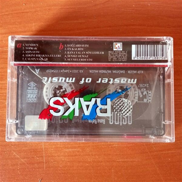AŞİNA - BANA YALAN SÖYLEDİLER (2001) - KASET SIFIR