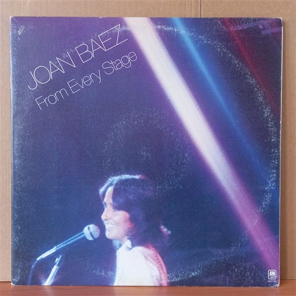 JOAN BAEZ – FROM EVERY STAGE (1976) - 2LP 2.EL PLAK