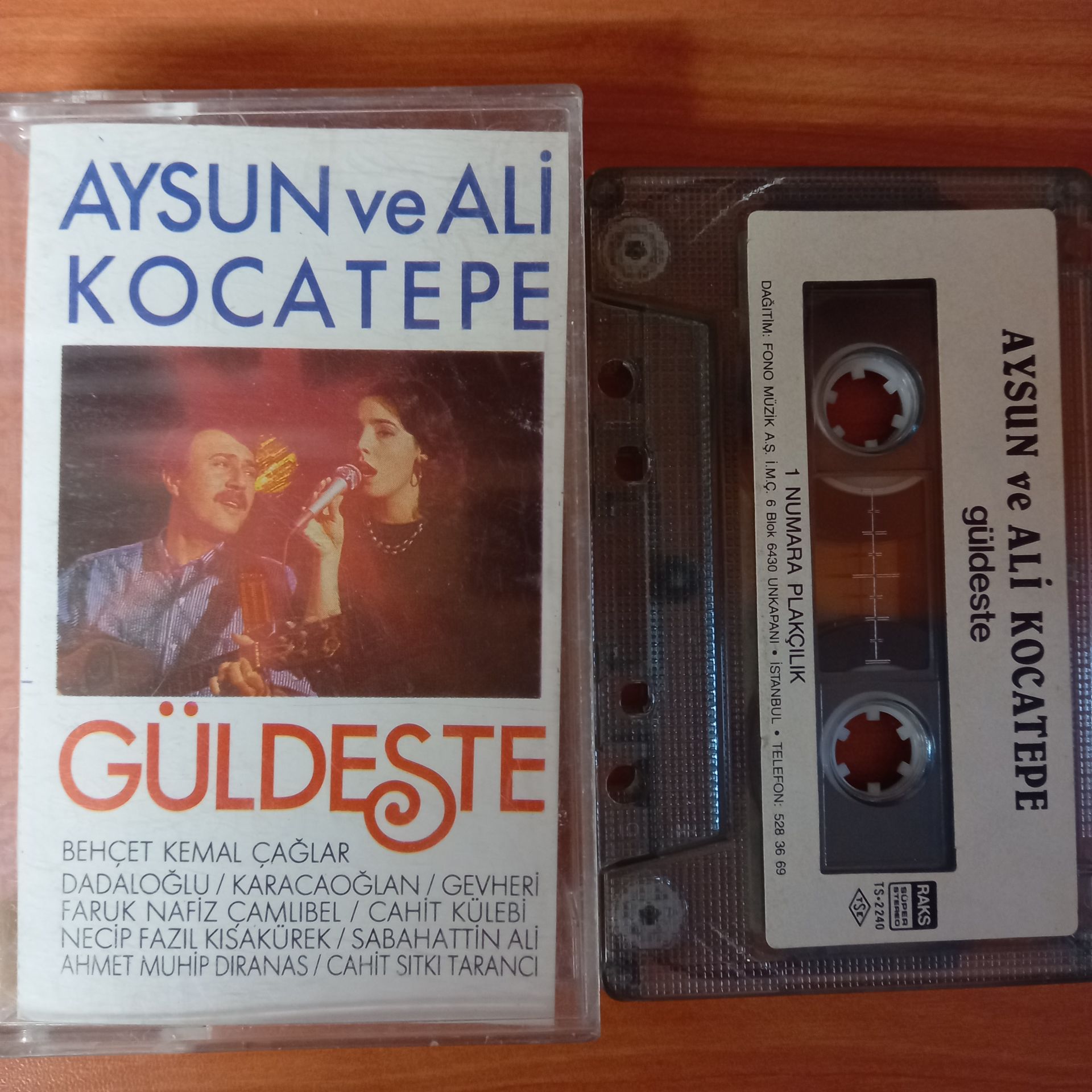 AYSUN VE ALİ KOCATEPE - GÜLDESTE - KASET 2.EL