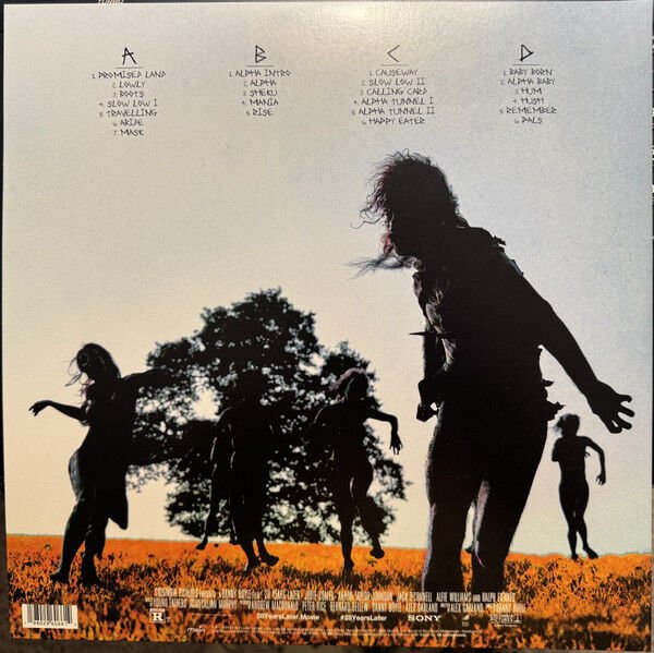 28 YEARS LATER - SOUNDTRACK / MUSIC BY YOUNG FATHERS (2025) - 2LP RED COLOURED EDITION SIFIR PLAK