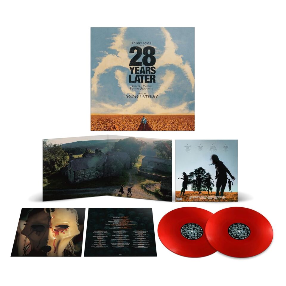 28 YEARS LATER - SOUNDTRACK / MUSIC BY YOUNG FATHERS (2025) - 2LP RED COLOURED EDITION SIFIR PLAK