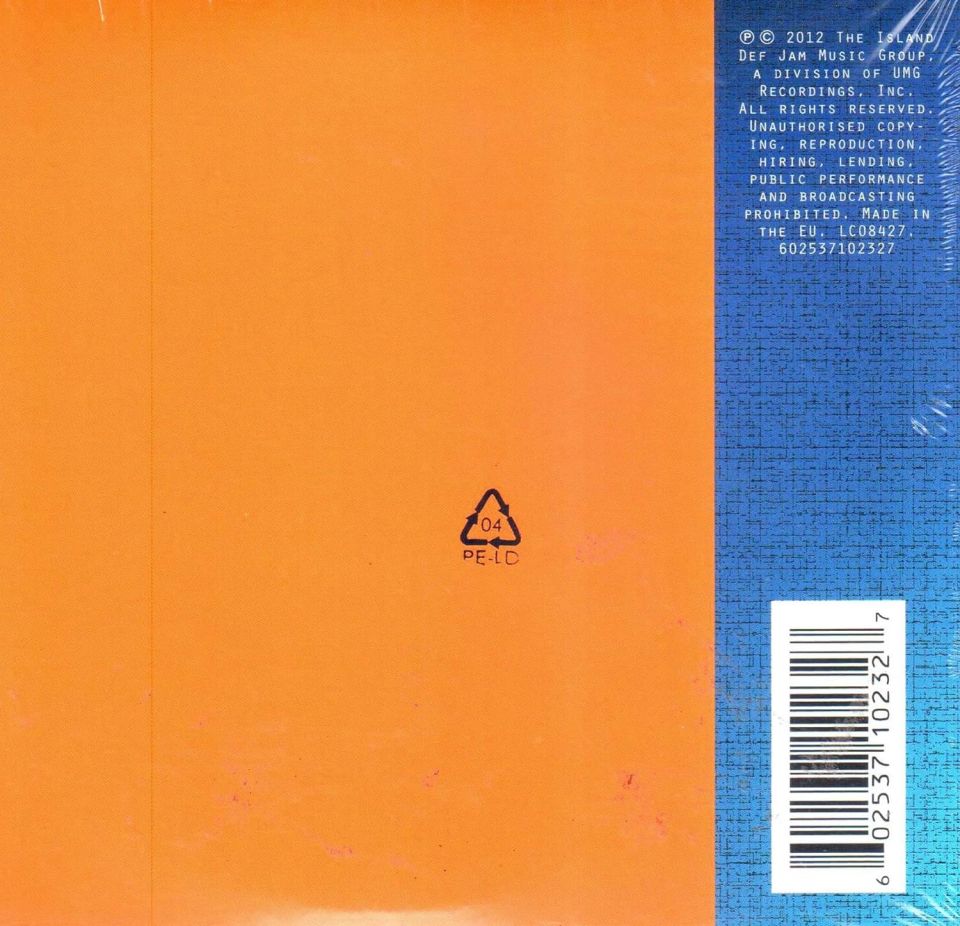 FRANK OCEAN - CHANNEL ORANGE (2012) - CD HIP HOP / CONTEMPORARY R'N'B DIGIPACK AMBALAJINDA SIFIR