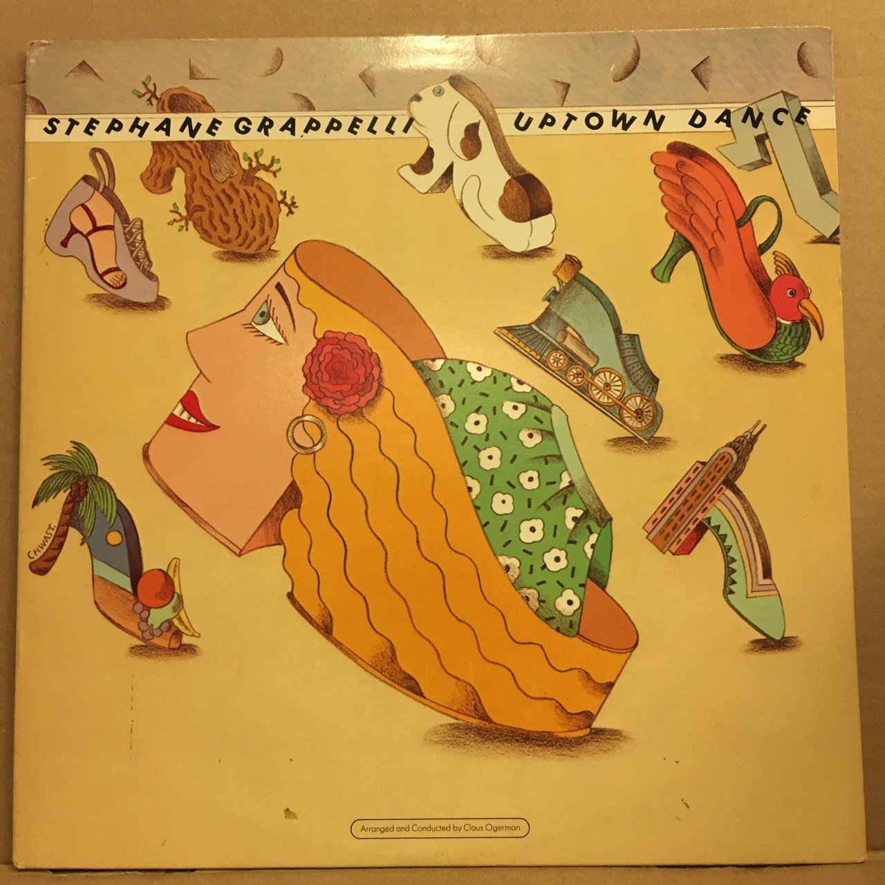 STEPHANE GRAPPELLI - UPTOWN DANCE (1978) RON CARTER,  JIMMY ROWLES, STEVE GADD.. 2.EL PLAK