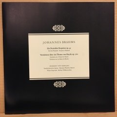 BRAHMS EIN DEUTSCHES REQUIEM BERLIN PHIL. KARAJAN 2.EL 2LP BOXSET