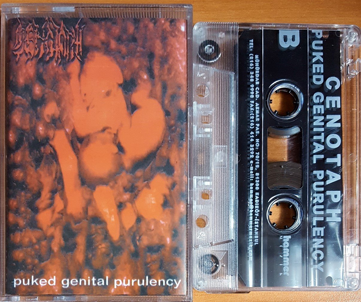 CENOTAPH - PUKED GENITAL PURULENCY / HAMMER KASET 2.EL