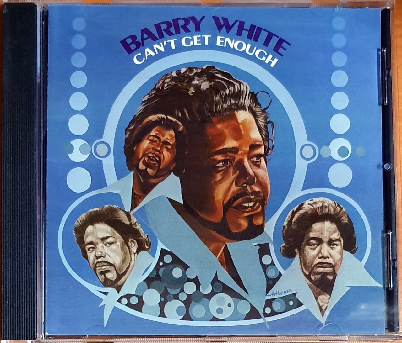 BARRY WHITE - CAN'T GET ENOUGH (1974) - CD REMASTERED 1990 MERCURY REISSUE 2.EL