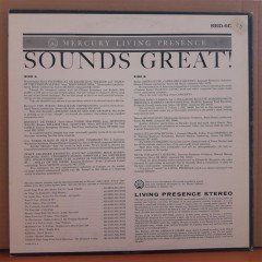 SOUNDS GREAT! MERCURY LIVING PRESENCE, RESPIGHI, BARBER, BARTOK... - LP 2.EL PLAK