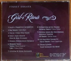 GÜL-İ RANA / FİKRET ERKAYA / TÜRK TASAVVUF MUSİKİSİ - CD 2.EL
