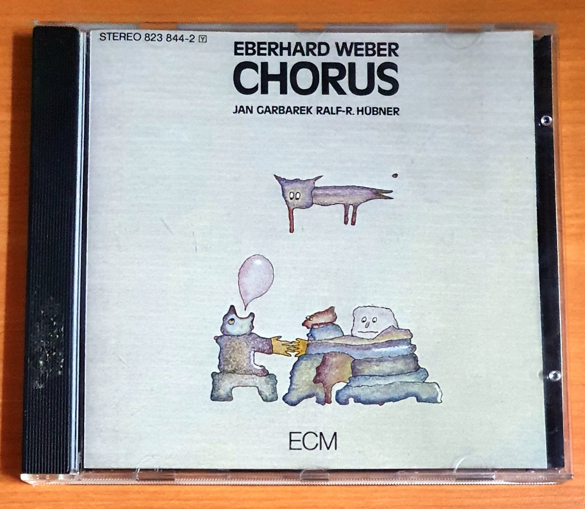 EBERHARD WEBER - CHORUS (1985) - CD ECM RECORDS 2.EL