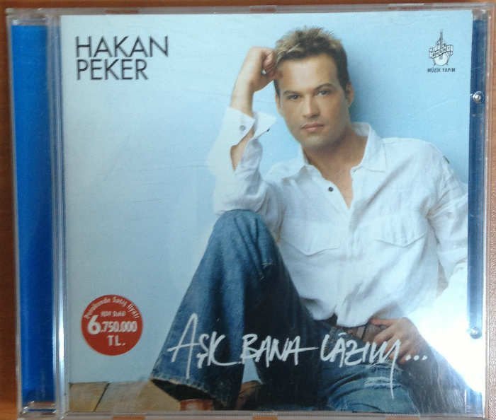 HAKAN PEKER AŞK BANA LAZIM CD 2.EL