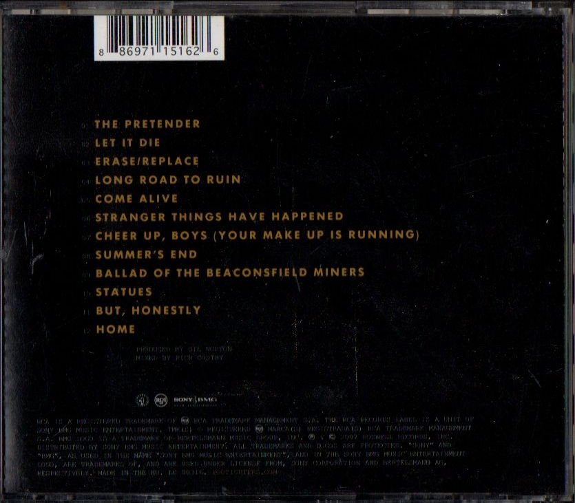 FOO FIGHTERS - ECHOES,SILENCE,PATIENCE & GRACE (2007) - CD 2.EL