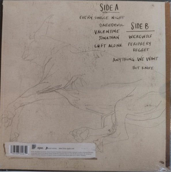 FIONA APPLE – THE IDLER WHEEL IS WISER THAN THE DRIVER OF THE SCREW AND WHIPPING CORDS WILL SERVE YOU MORE THAN ROPES WILL EVER DO (2012) - LP 2023 REISSUE SIFIR PLAK