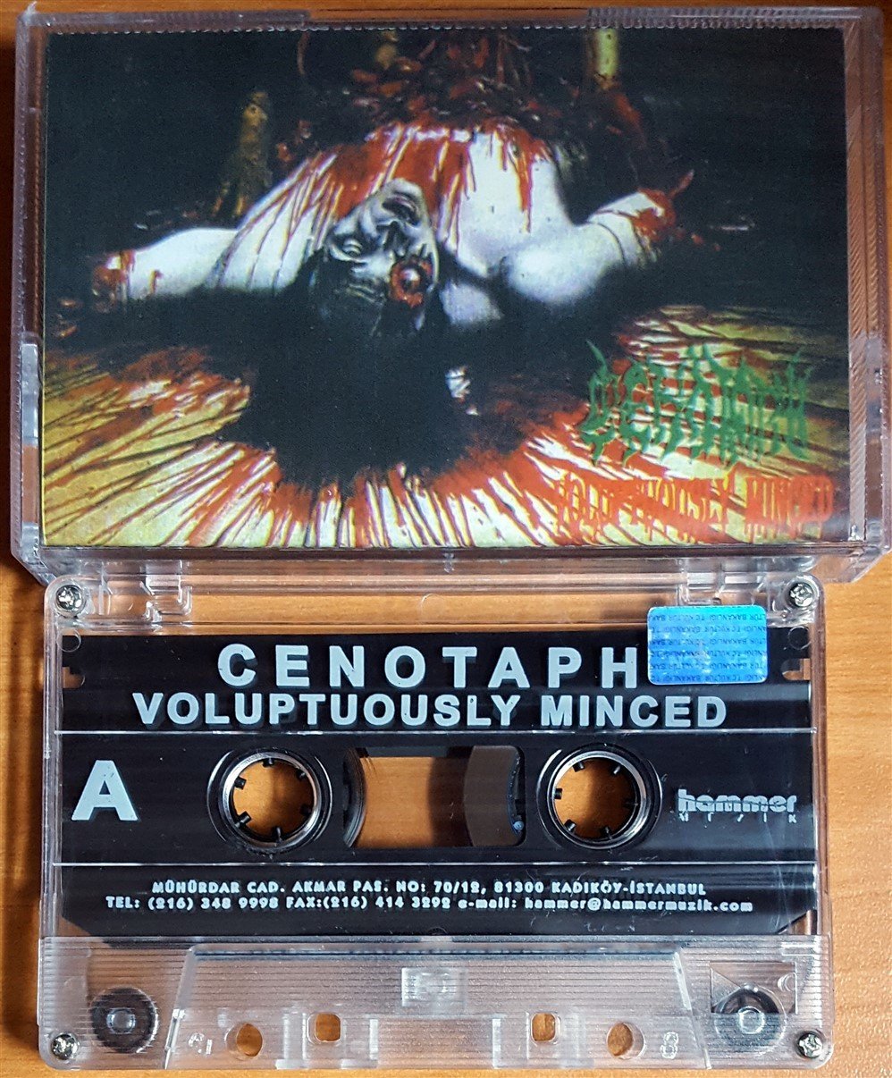 CENOTAPH - VOLUPTUOUSLY MINCED / HAMMER KASET 2.EL