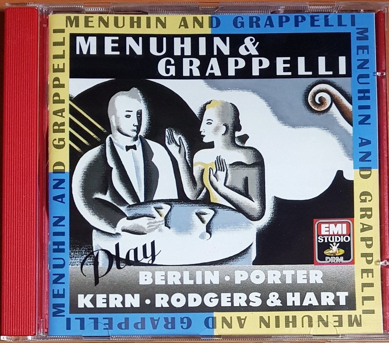 MENUHIN & GRAPPELLI PLAY BERLIN, KERN, PORTER AND RODGERS & HART (1988) POLYDOR CD 2.EL