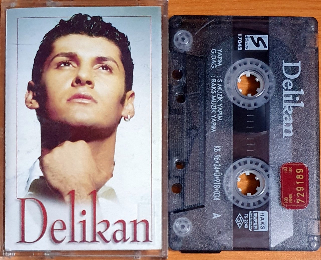 DELİKAN - DELİKAN (1996) - KASET S MÜZİK 2.EL