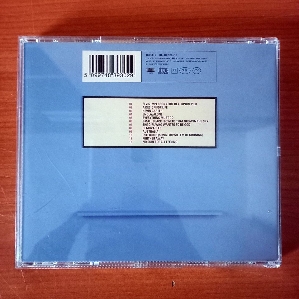 MANIC STREET PREACHERS – EVERYTHING MUST GO (1996) - CD 2.EL