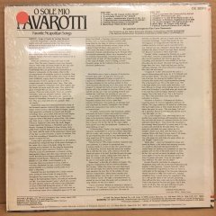 LUCIANO PAVAROTTI - O SOLE MIO (1979) 2.EL PLAK