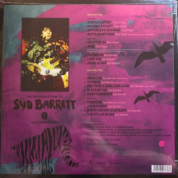 SYD BARRETT - AN INTRODUCTION TO SYD BARRETT (2010) - 2LP COMPILATION 2022 EDITION GATEFOLD SIFIR PLAK