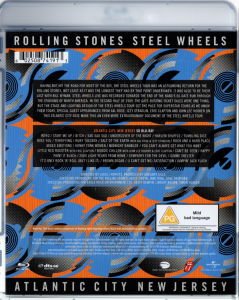 THE ROLLING STONES - STEEL WHEELS / LIVE AT ATLANTIC CITY NEW JERSEY - BLU-RAY 2.EL