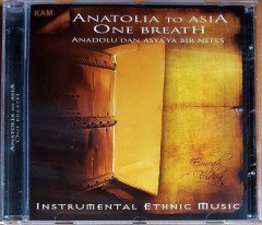 ANATOLIA TO ASIA ONE BREATH / ANADOLU'DAN ASYA'YA BİR NEFES / EMRAH FİDAN / INSTRUMENTAL ETHNIC MUSIC CD 2.EL