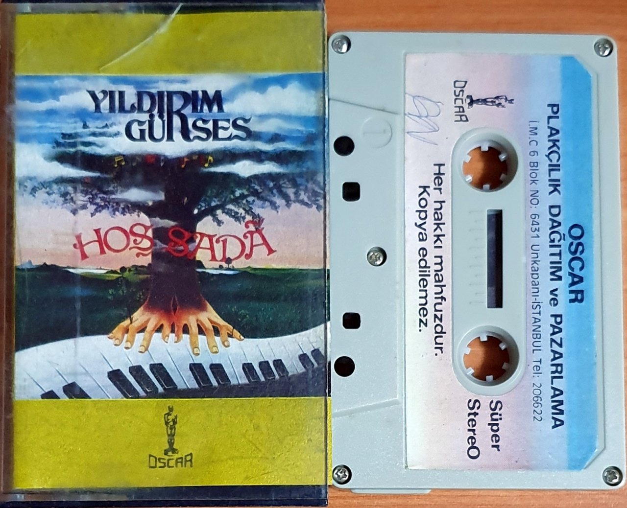 YILDIRIM GÜRSES - HOŞ SADA - KASET OSCAR 2.EL