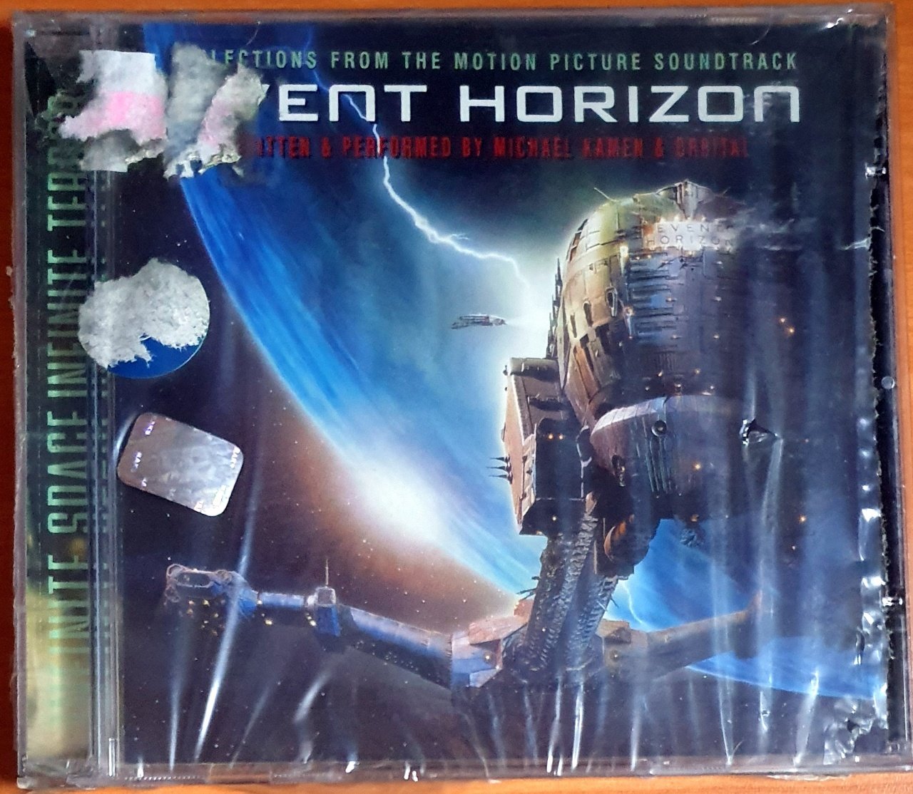 EVENT HORIZON SOUNDTRACK / MICHAEL KAMEN, ORBITAL (1995) - CD SIFIR GİBİ 2.EL