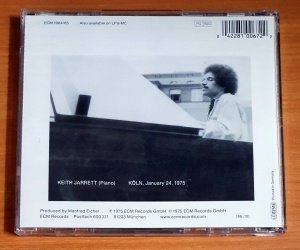 KEITH JARRETT - THE KÖLN CONCERT (1975) - CD ECM RECORDS 2.EL
