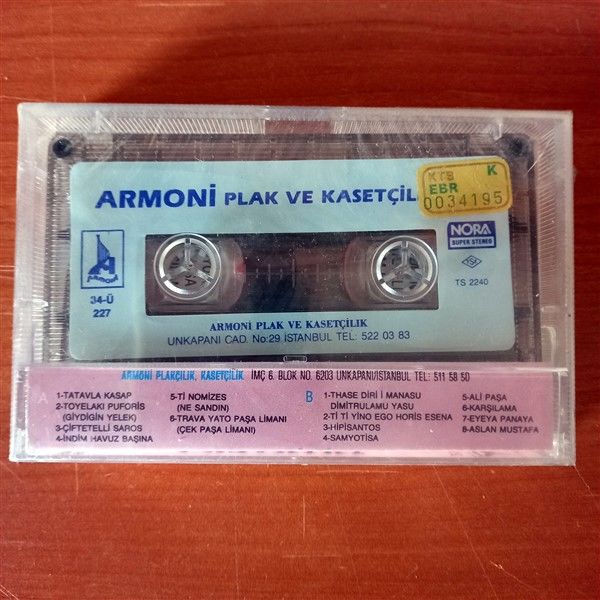 TATAVLA I / KASAP, SİRTO, ÇİFTETELLİ, OYUN HAVALARI - KASET SIFIR