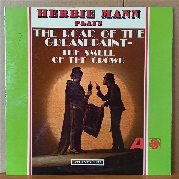 HERBIE MANN – THE ROAR OF THE GREASEPAINT / THE SMELL OF THE CROWD (1965) - LP 2.EL PLAK