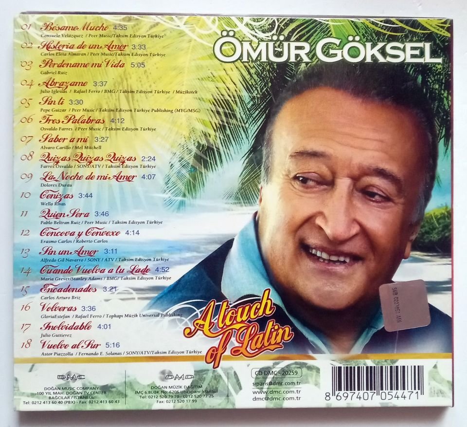 ÖMÜR GÖKSEL – A TOUCH OF LATIN (2007) - CD 2.EL