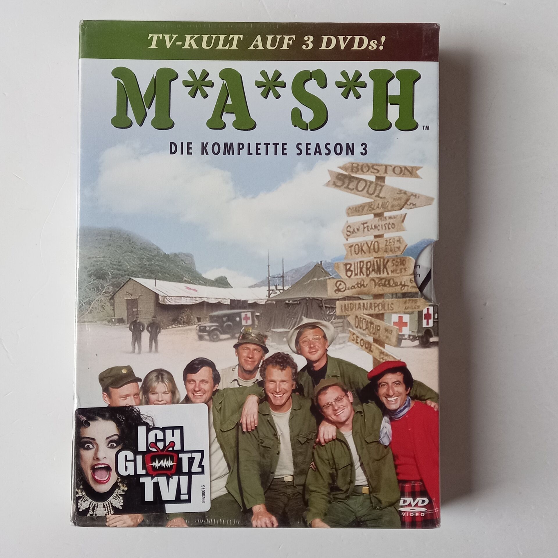 M*A*S*H - THE COMPLETE SEASON 3 - 3DVD AMBALAJINDA SIFIR