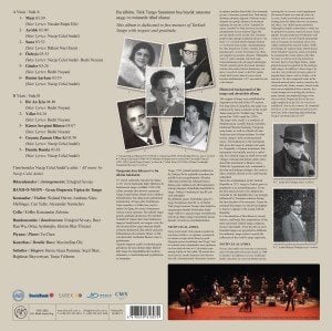 BAND-O-NEON & ERTUĞRUL SEVSAY - TÜRK TANGOLARI 1 / NECIP CELAL ANDEL - TÜM TANGOLARI (2018) - LP SIFIR PLAK