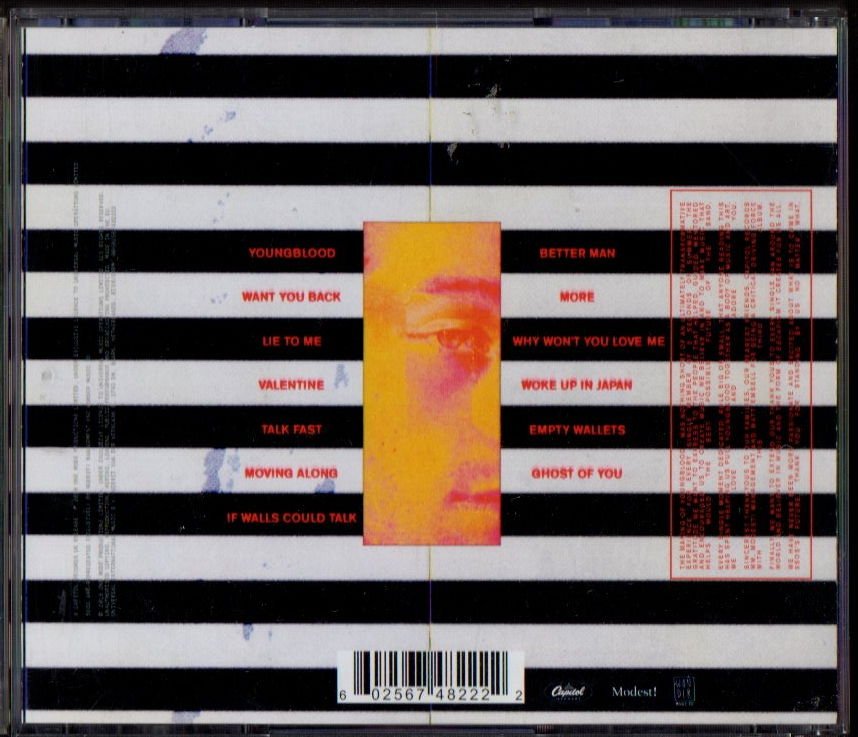5 SECONDS OF SUMMER / 5SOS - YOUNGBLOOD (2018) - CD 2.EL