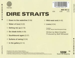 DIRE STRAITS - S.T. (1978) CD SBM SIFIR