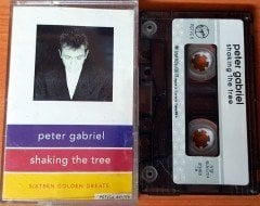 PETER GABRIEL - SHAKING THE TREE (1990) TOPKAPI CASSETTE MADE IN TURKEY ''USED'' PAPER LABEL