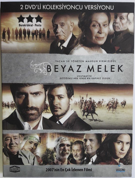 BEYAZ MELEK - ALİ SÜRMELİ - ARİF ERKİN - BİLGE ZOBU - CEZMİ BASKIN - MAHSUN KIRMIZIGÜL - 2DVD 2.EL