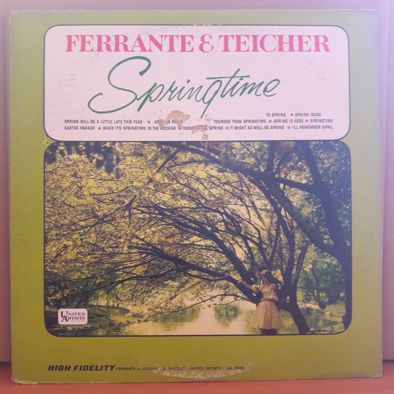 FERRANTE & TEICHER - SPRINGTIME - LP 2.EL PLAK